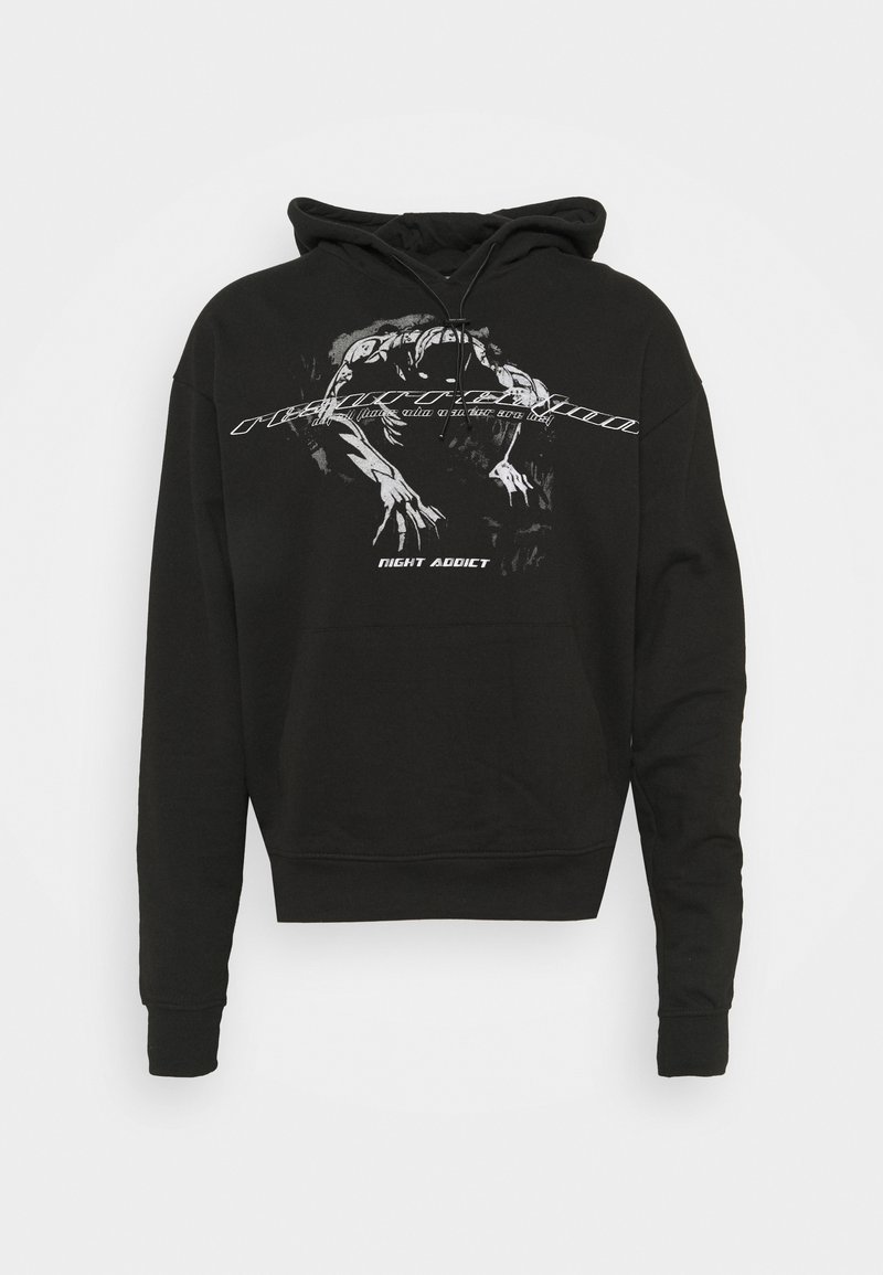 Night Addict Hoodie zwart Night Addict Hoodie zwart