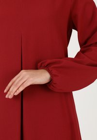 Modanisa CREW NECK  MODEST REFKA CASUAL - Maxiklänning - bordeaux