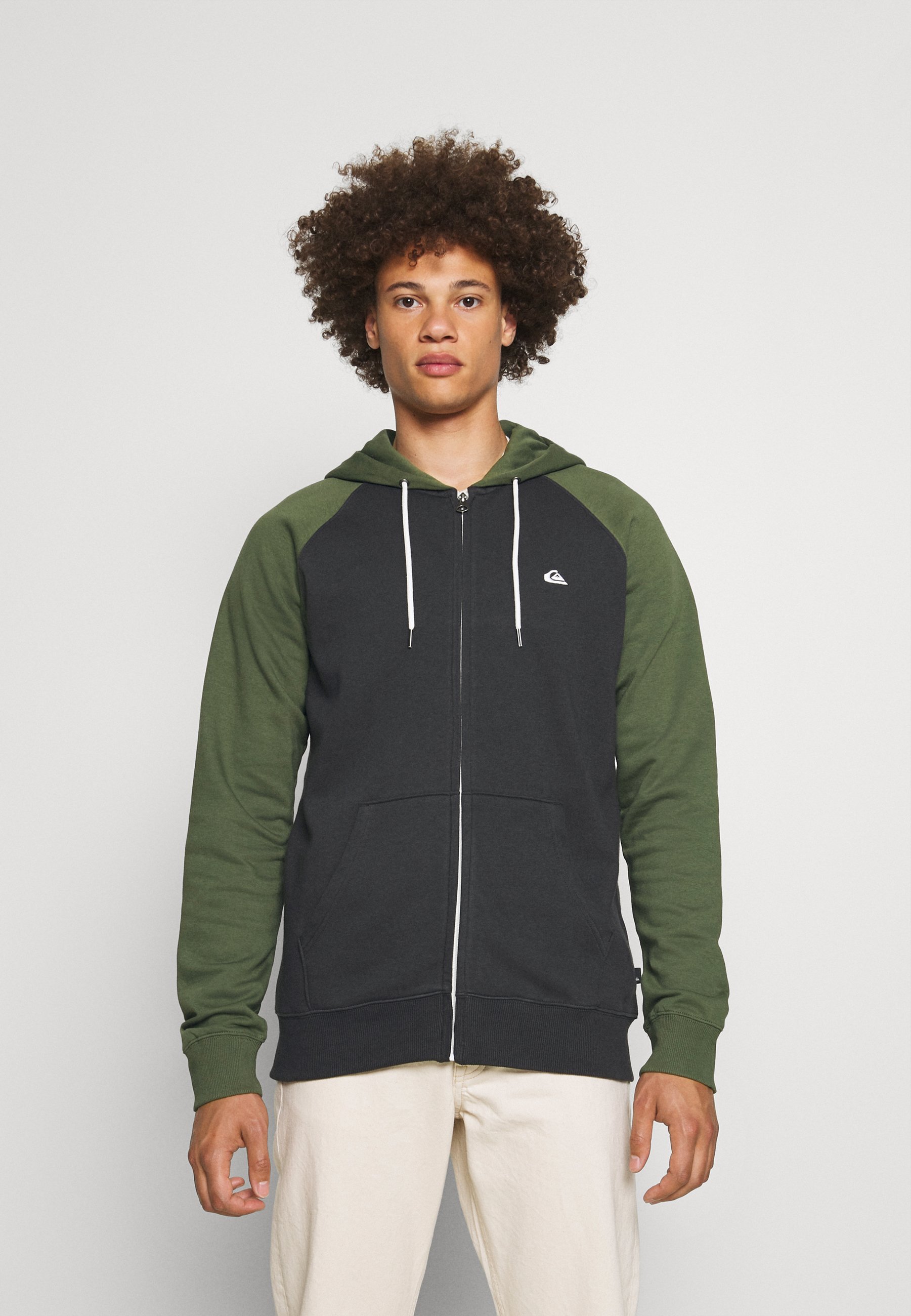 Quiksilver EVERYDAY ZIP - Sudadera con cremallera - tarmac/gris oscuro -  Zalando.es