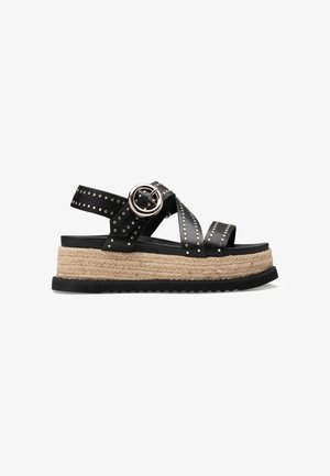 Cult, Sandali con zeppa - screziato-mottled black