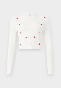 ONLEMBA V NECK CARDIGAN - Kardigan - cloud dancer