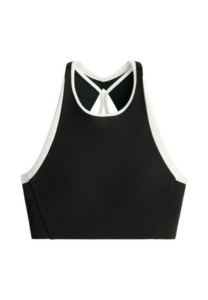 OYSHO, COMPRESSIVE BLOCK TANK TOP - Haut - black