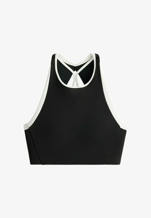 OYSHO, COMPRESSIVE BLOCK TANK TOP - Haut - black