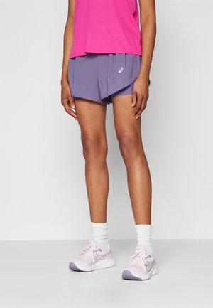 ROAD SHORT - Shorts 2 en 1 - greyish purple