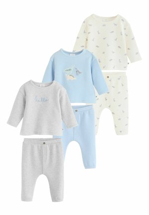 Next, REGULAR FIT - BABY TOP AND LEGGINGS SET 6 PIECE SET - Leggings - Hosen - blue dinosaur