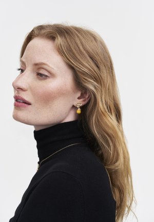 FABLE ENGLAND PEAR DROP - Pendientes - gold-coloured