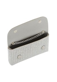 faina Clutches - silver coloured