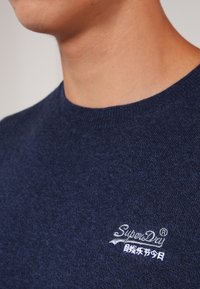 Superdry & Co Svetr - mottled dark blue