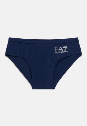 Plavky slipy - blue/silver-coloured