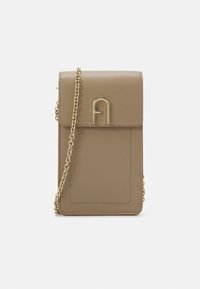 Furla FLOW VERTICAL CROSSBODY - Axelremsväska - greige