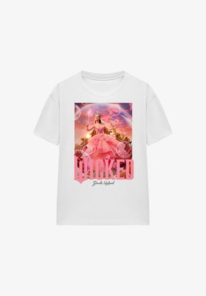 Universal Studios, WICKED GLINDA UPLAND BUBBLE POSTER - Print T-shirt - white