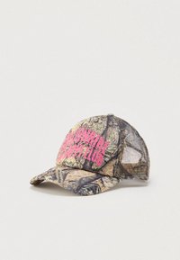DIAMONDS & DOLLARS TREE CAMO ARCH LOGO TRUCKER - Casquette - green