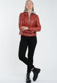 JCC Lederjacke - red