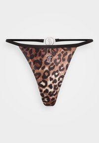 CHARM THONG - String - brown