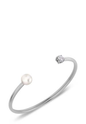 LUNA PEARL BANGLE - Náramok - steel