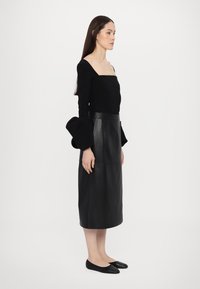 Marella BAMBINO - Leren rok - nero
