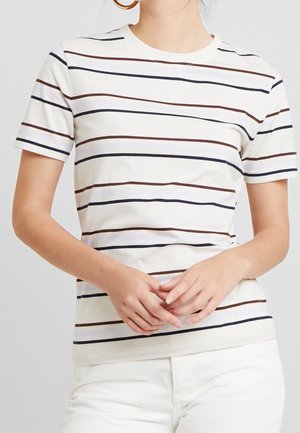 T-shirt med print - brown