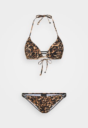 Bruno Banani, TRIANGEL LEOLEXA - Bikini - brown