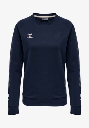 HMLMOVE GRID  - Sweatshirt - marine