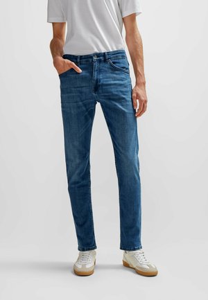 TABER - Džínsy tapered fit - dark blue thirteen