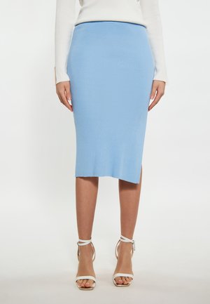 Pencil skirt - hellblau