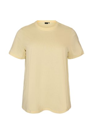 Zizzi, BASIC-T-SHIRT - Βασικό μπλουζάκι - gelb