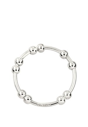 DELICATE FLOATING BEADS - Ring - silver-coloured