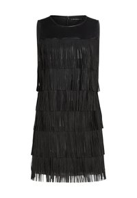 FRINGE - Cocktailjurk - black