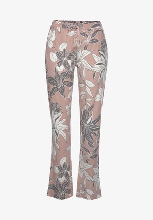 LASCANA, Pyjama bottoms - allover-geblümt-altrosa