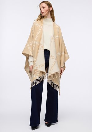 PONCHO - Mantella - beige