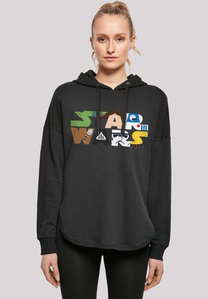 F4NT4STIC STAR WARS CHARACTER LOGO - Hoodie - black