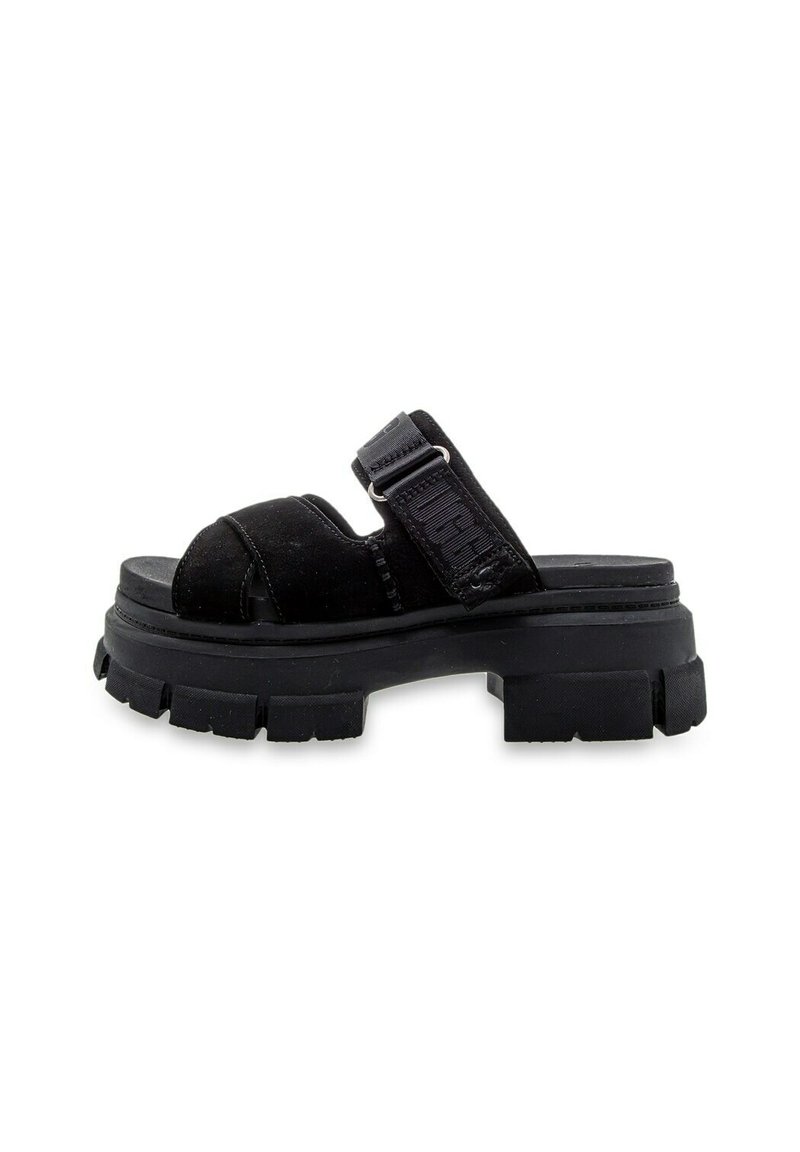 UGG W ASHTON SLIDE - Sandali con plateau - black