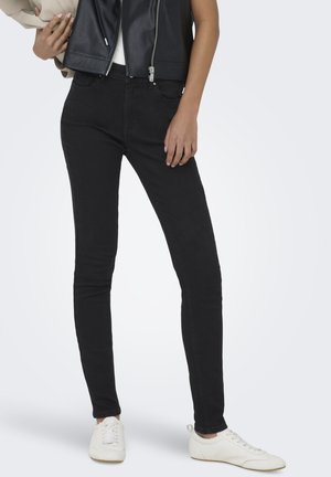 ROYAL-POWER HOHE TAILLE  - Jeans Skinny - washed black
