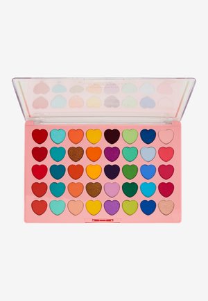 I HEART REVOLUTION TOTAL HEARTBREAKER RAINBOW EYESHADOW PALETTE - Paleta cieni - multi