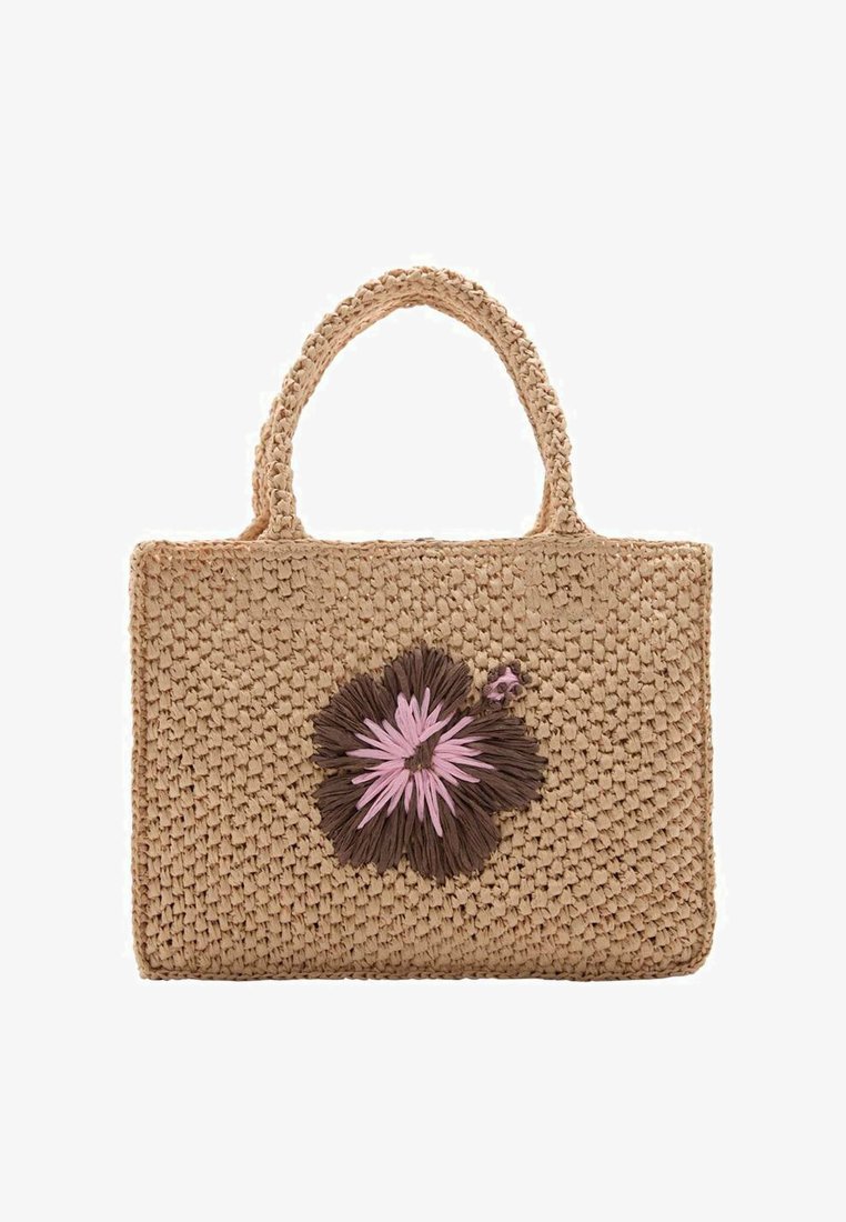 Mango NIZA - Handtasche - beige