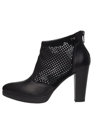 Bottines de cowboy / motard - black