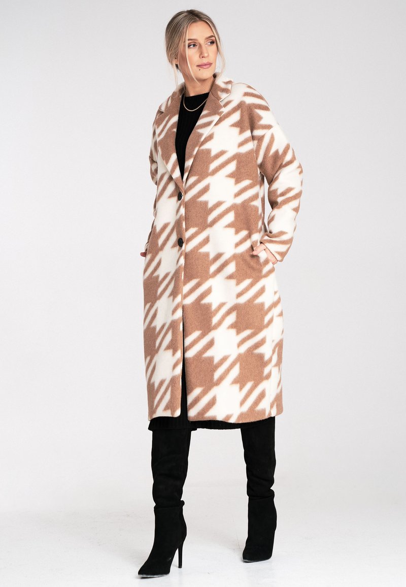 Kombinieren Kurzmantel Hahnentritt Kombinieren Only Mantel