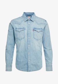 LEVI'S Barstow Western Standard Shirt in Indigo Stonewash LEVI'S Barstow Western Standard Shirt in Indigo Stonewash
