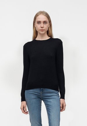 ONLY, ONLVENICE LIFE ONECK - Strickpullover - black