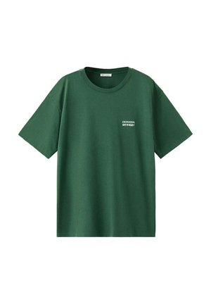 Mango Kids, TEEN - Tričko s potlačou - green