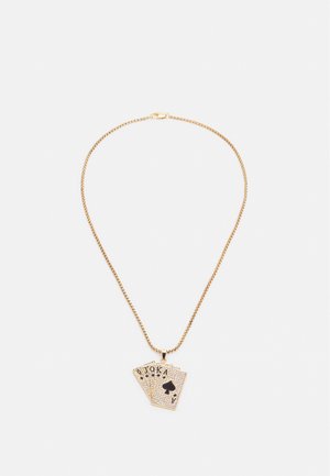 CARDS NECKLACE - Halsband - gold-coloured