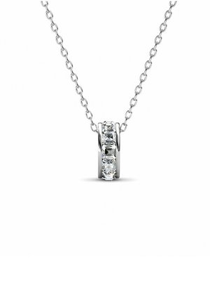 SQUARE ROLLER  - Collana - argenté couleur / cristal