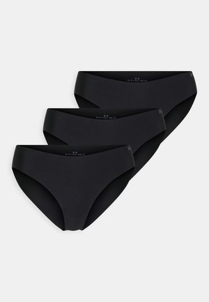 PURE NO SHOW SOLID 3 PACK - Trusser - black