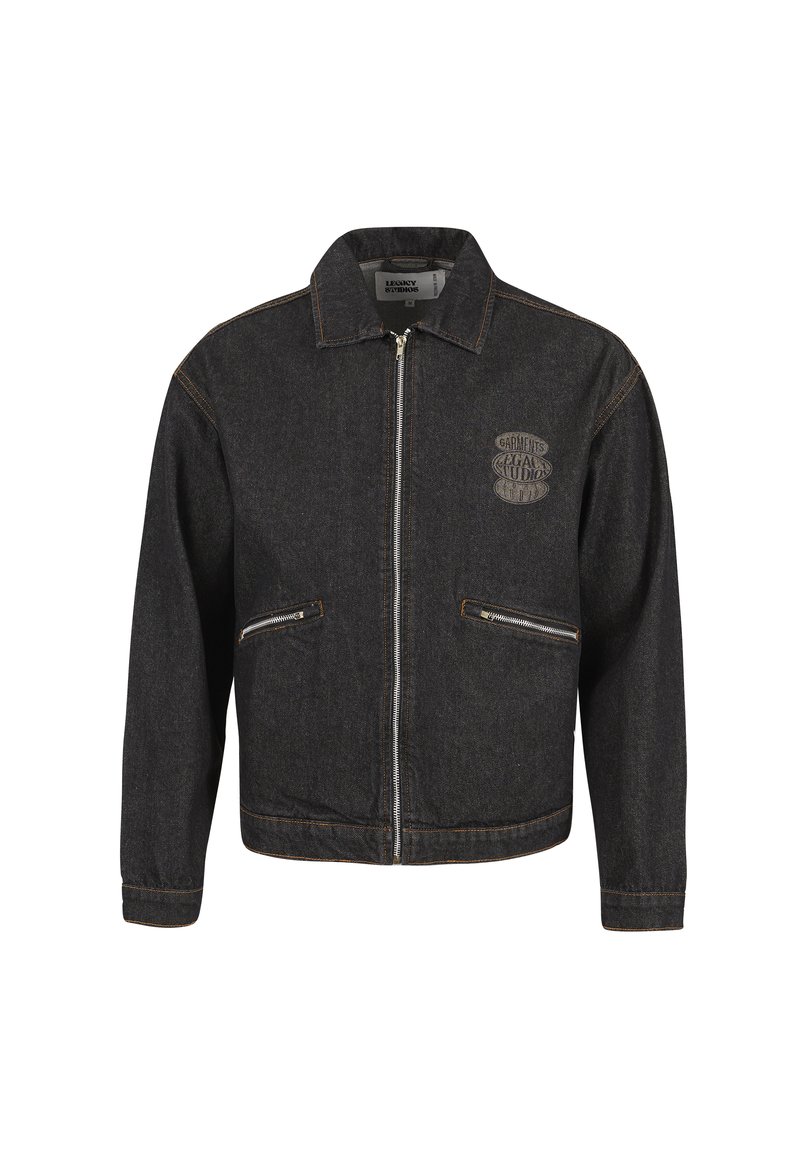 LEGACY STUDIOS UNISEX - Denim jacket - black - Zalando