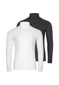 Non sélectionné, weiß/dunkelgrau