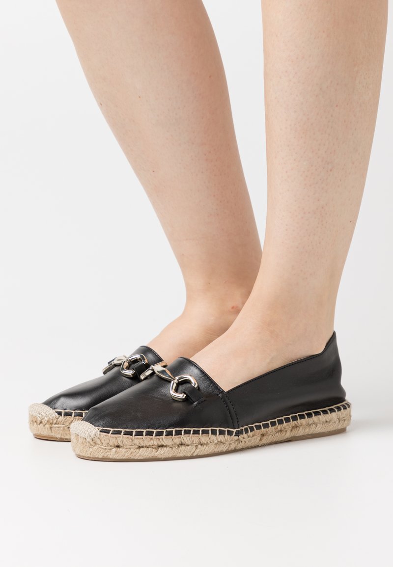 Zign LEATHER Espadrille black/schwarz Zalando.at