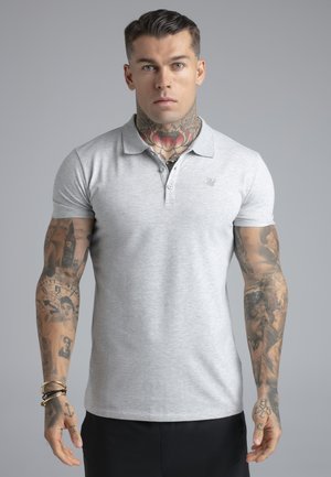 SIKSILK, Polo shirt - grey marl