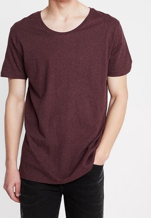 T-shirt basique - mottled red