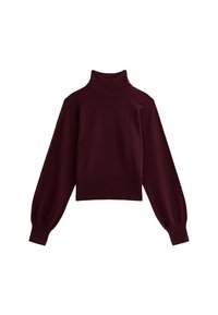 HIGH NECK  - Jersey de punto - burgundy