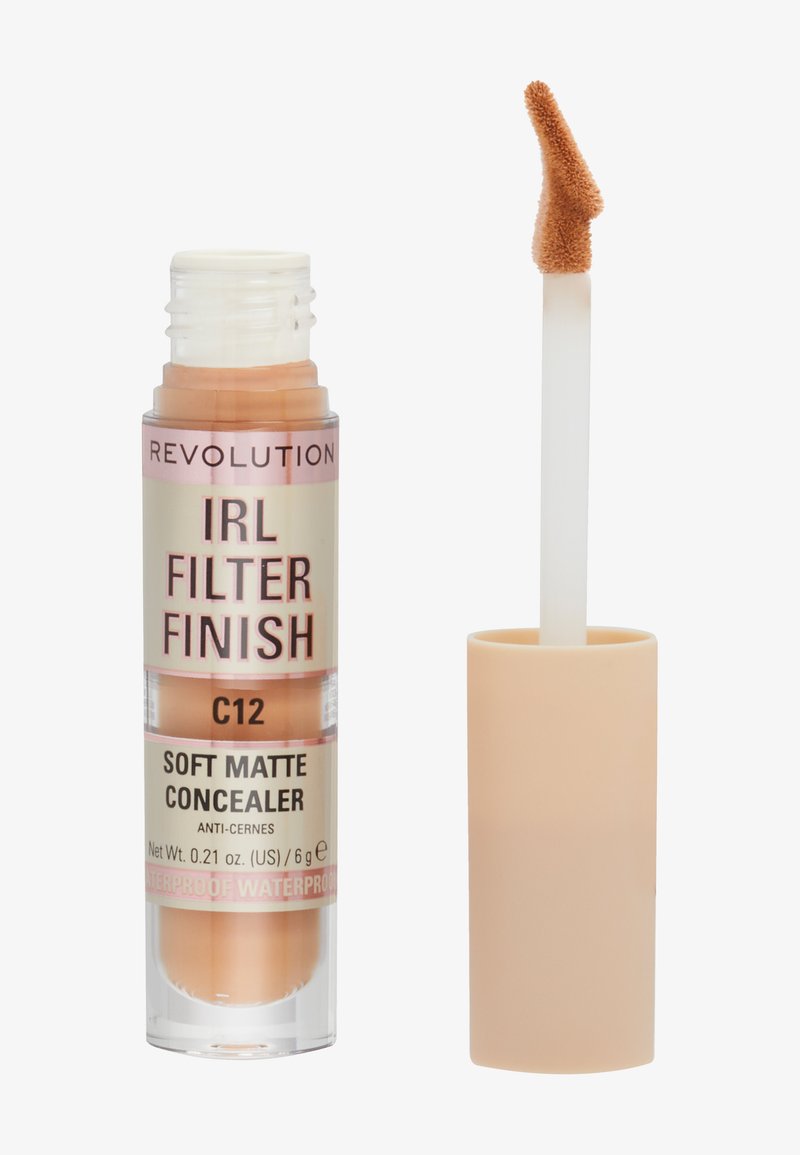 Makeup Revolution - REVOLUTION IRL FILTER FINISH CONCEALER - Corrector - c12, Ampliar